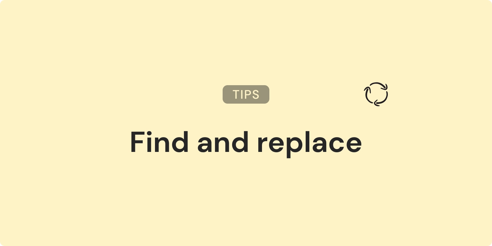 How to Find and Replace in Notion: Simple and Advanced Search image