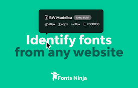 Fonts Ninja extension