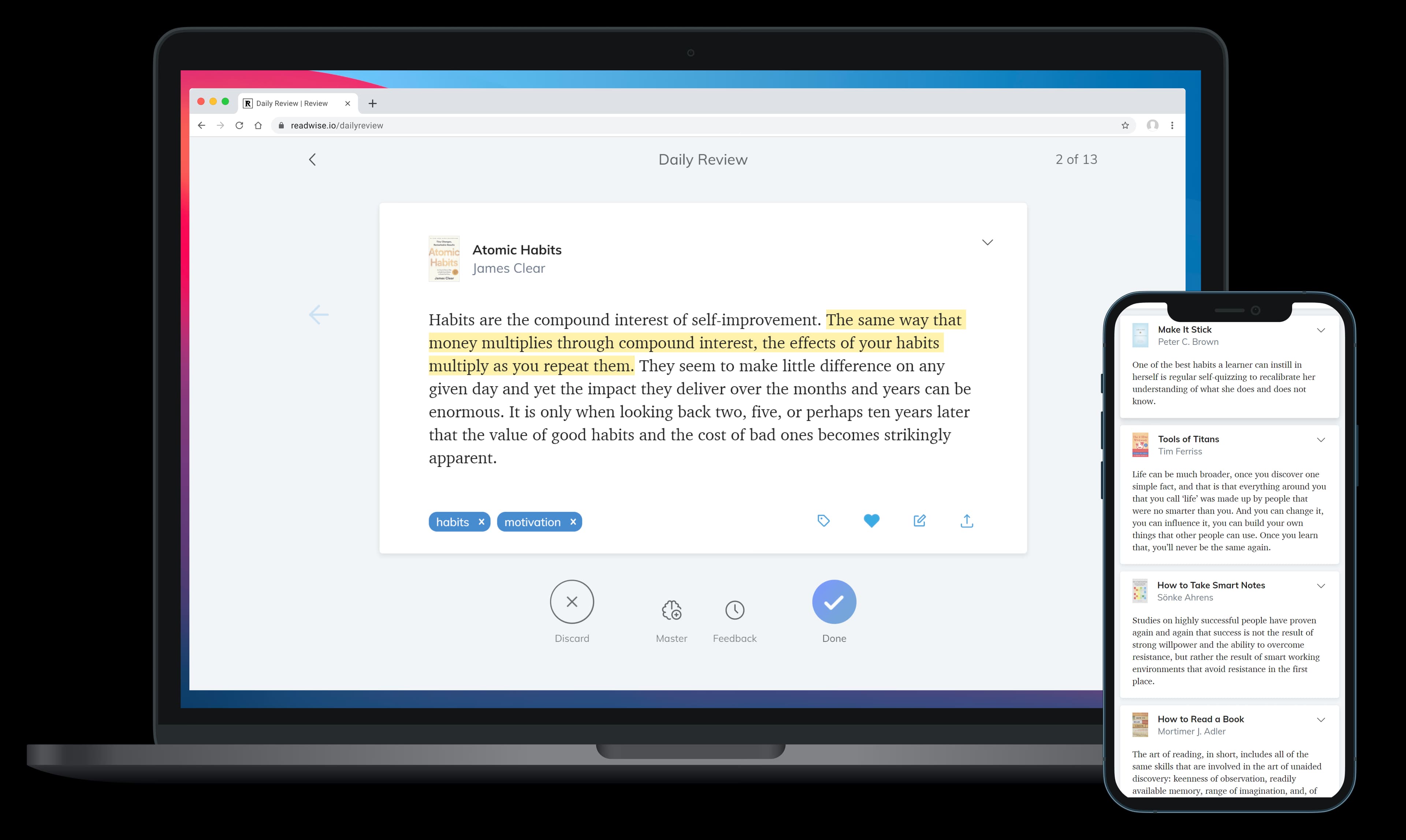 Readwise Io Reading App