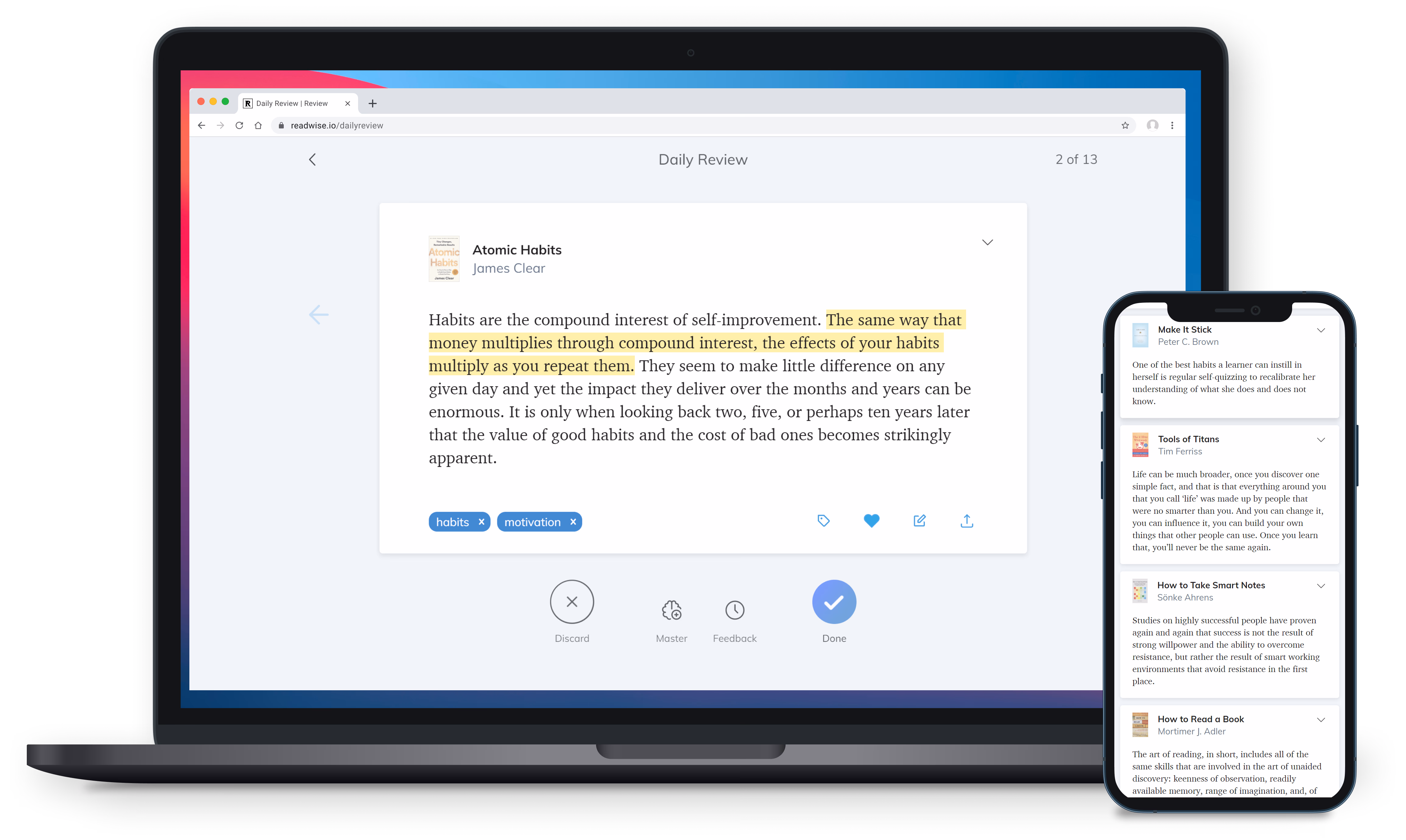 Readwise Io Reading App