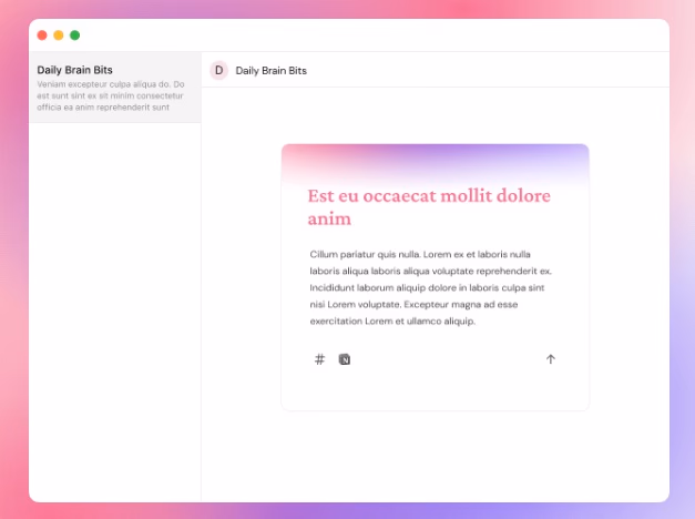 Daily Brain Bits Regular Email