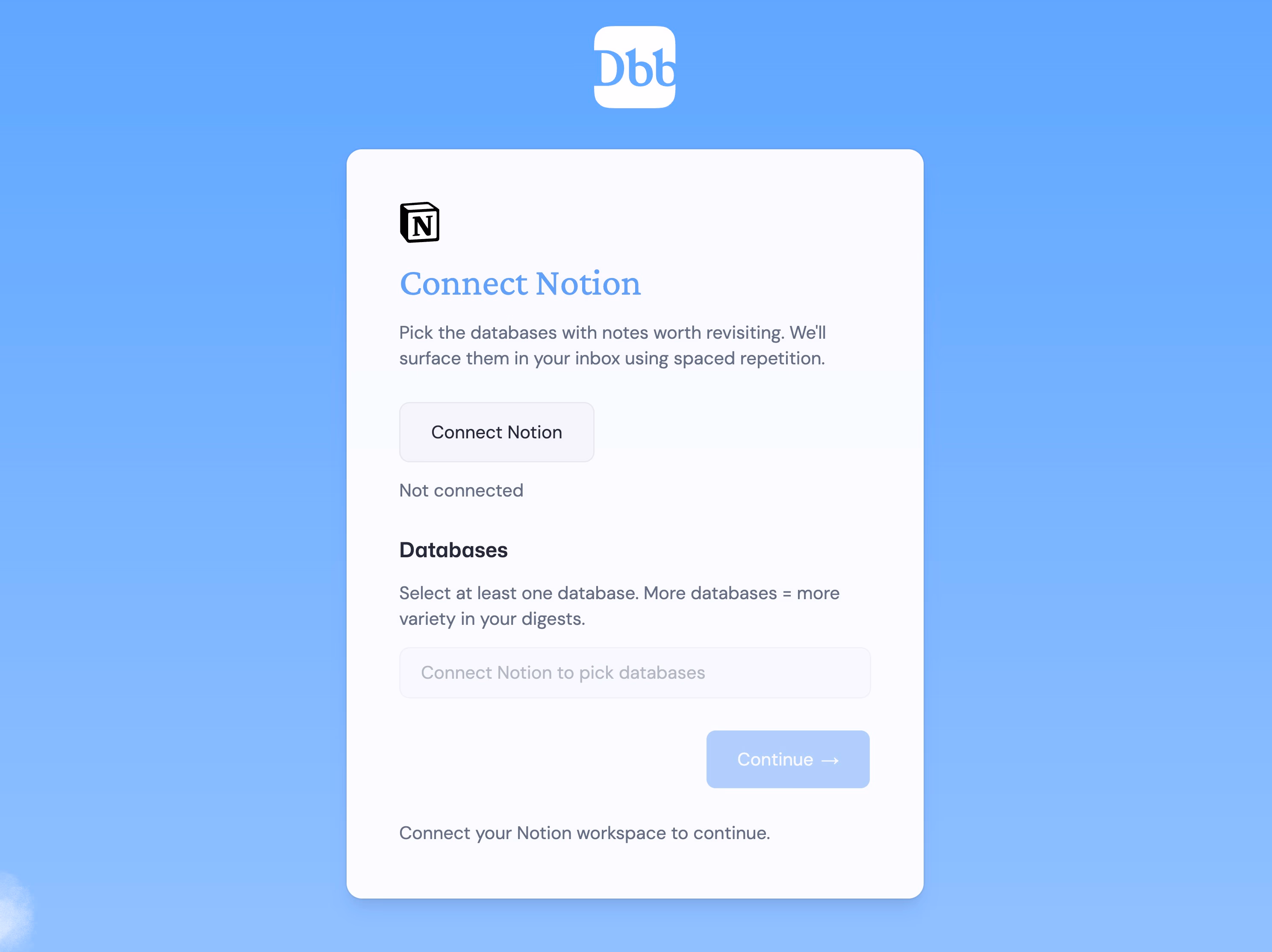 Grant Notion database access