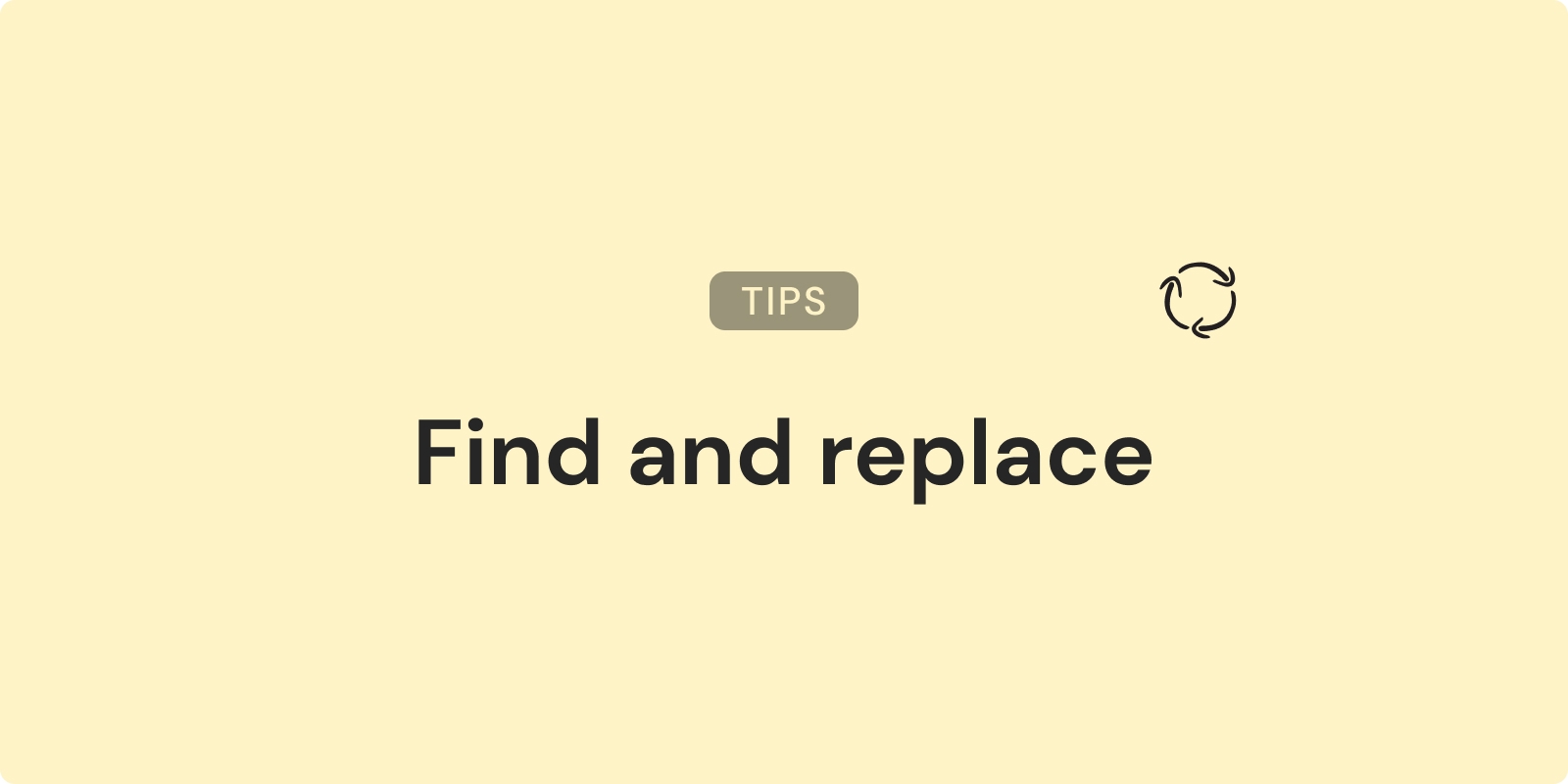 Notion Find and Replace: Shortcut and Step-by-Step Guide image